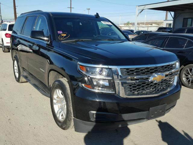 1GNSCBKC7GR111094 - 2016 CHEVROLET TAHOE C150 BLACK photo 1