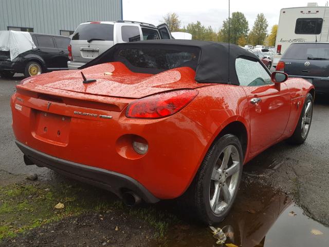 1G2MG35X08Y104154 - 2008 PONTIAC SOLSTICE G ORANGE photo 4