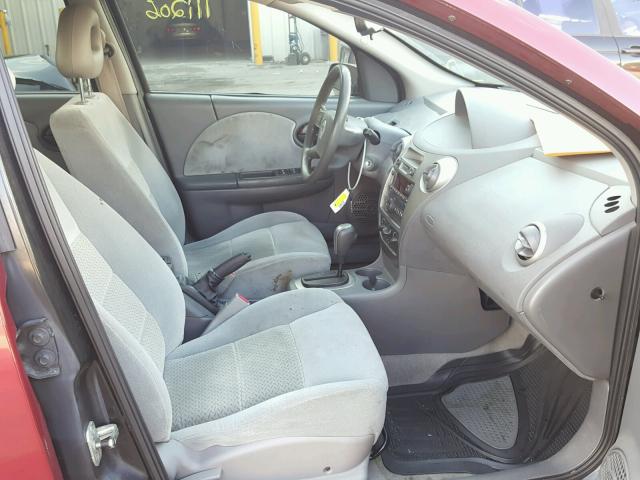 1G8AL58B26Z181955 - 2006 SATURN ION LEVEL BURGUNDY photo 5