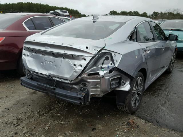 19XFC1F37HE013646 - 2017 HONDA CIVIC EX SILVER photo 4