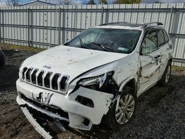 1C4PJMJS7HW538609 - 2017 JEEP CHEROKEE O WHITE photo 2