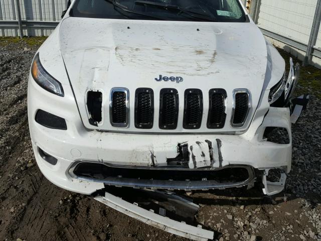 1C4PJMJS7HW538609 - 2017 JEEP CHEROKEE O WHITE photo 7