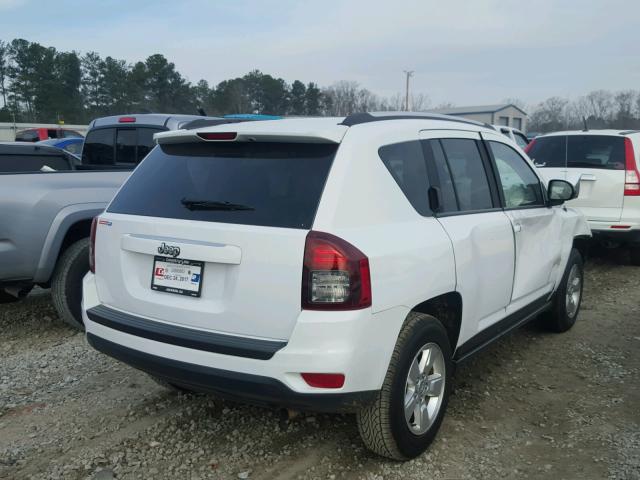 1C4NJCBA5ED743019 - 2014 JEEP COMPASS SP თეთრი ფოტო 4