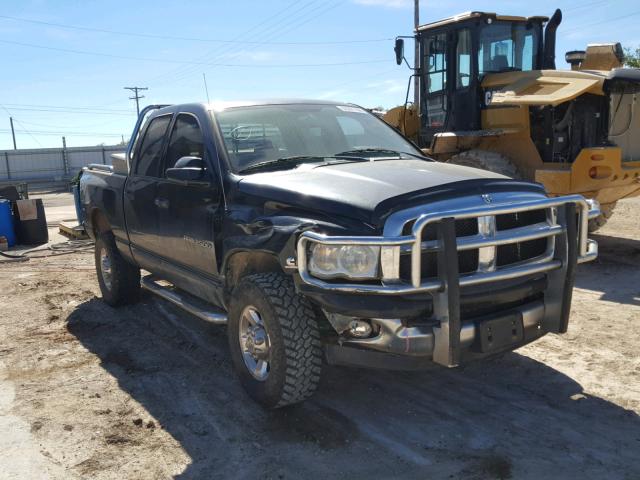 3D7KS28C75G723849 - 2005 DODGE RAM 2500 S შავი ფოტო 1