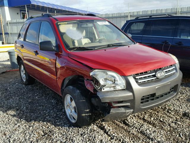 KNDJF724587487338 - 2008 KIA SPORTAGE L RED photo 1