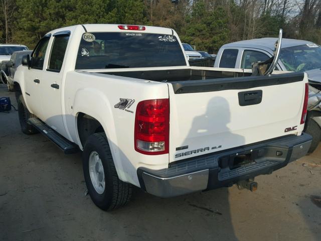 3GTEK23359G203847 - 2009 GMC SIERRA K15 WHITE photo 3