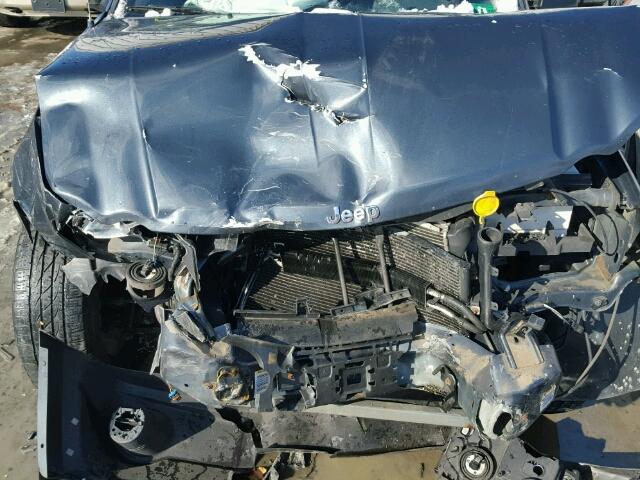 1J8GR48K87C514973 - 2007 JEEP GRAND CHER BLUE photo 7