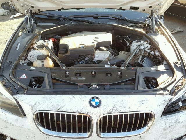 WBA5A5C51ED503976 - 2014 BMW 528 I WHITE photo 7