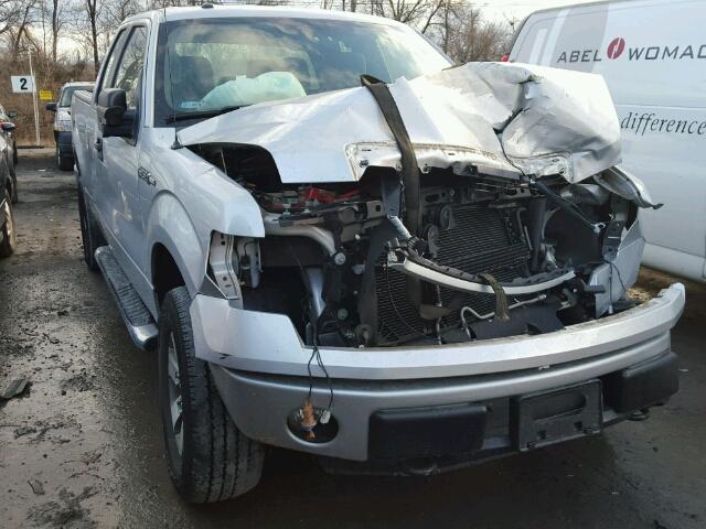 1FTFX1EF8DKE13934 - 2013 FORD F150 SUPER GRAY photo 1