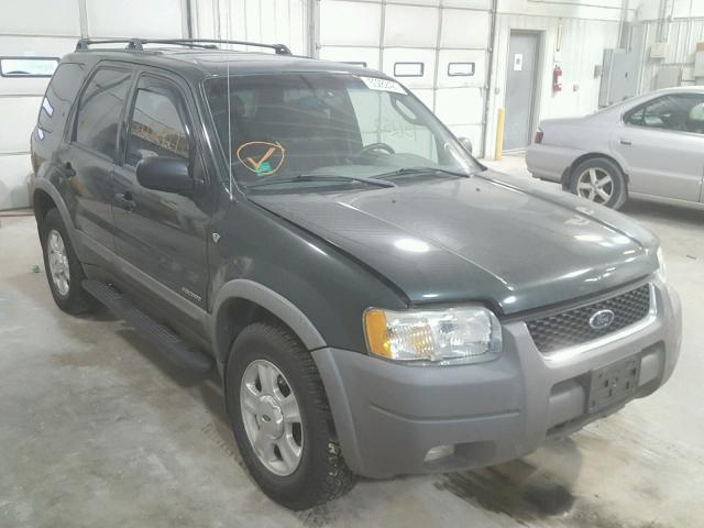 1FMYU04162KD52772 - 2002 FORD ESCAPE XLT GREEN photo 1