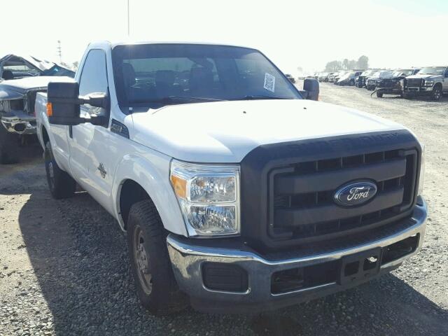 1FTBF2AT9FEA86352 - 2015 FORD F250 SUPER WHITE photo 1