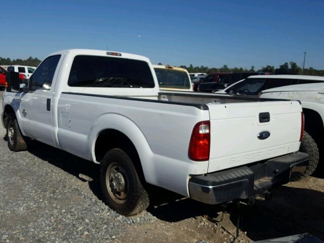 1FTBF2AT9FEA86352 - 2015 FORD F250 SUPER WHITE photo 3