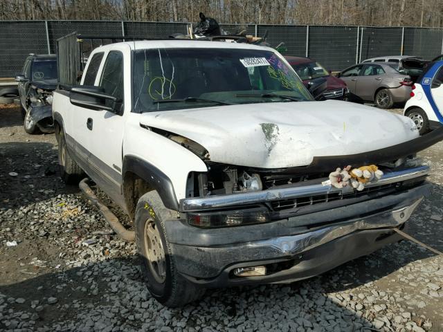 2GCEK19T5Y1187223 - 2000 CHEVROLET SILVERADO WHITE photo 1