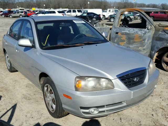 KMHDN46D06U255345 - 2006 HYUNDAI ELANTRA GL SILVER photo 1