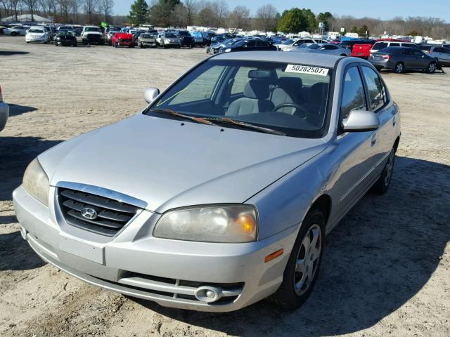 KMHDN46D06U255345 - 2006 HYUNDAI ELANTRA GL SILVER photo 2