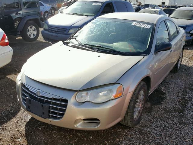 1C3EL56R16N165054 - 2006 CHRYSLER SEBRING TO GOLD photo 2