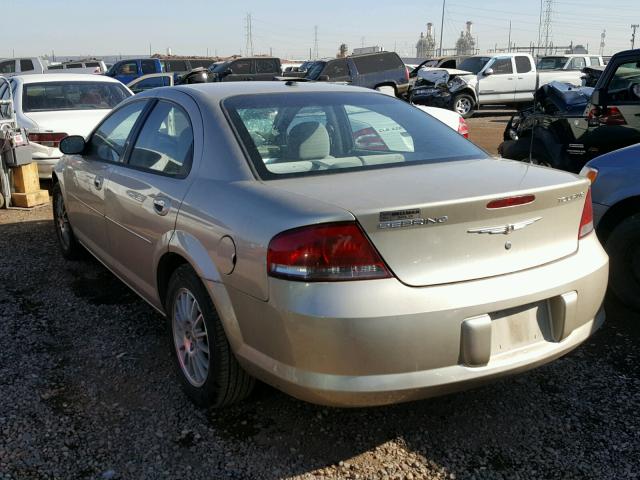 1C3EL56R16N165054 - 2006 CHRYSLER SEBRING TO GOLD photo 3