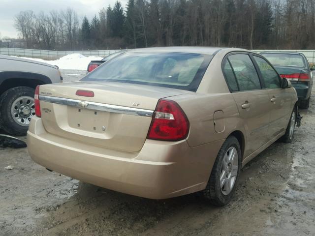 1G1ZT53F66F118273 - 2006 CHEVROLET MALIBU LT GOLD photo 4