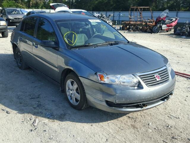 1G8AJ58F07Z176554 - 2007 SATURN ION LEVEL GRAY photo 1