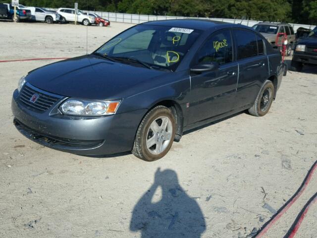 1G8AJ58F07Z176554 - 2007 SATURN ION LEVEL GRAY photo 2