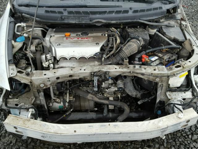 2HGFG21557H706383 - 2007 HONDA CIVIC SI SILVER photo 7