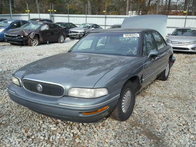 1G4HR52K5WH523296 - 1998 BUICK LESABRE LI GREEN photo 2