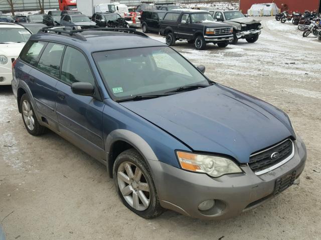 4S4BP61C867330948 - 2006 SUBARU LEGACY OUT BLUE photo 9