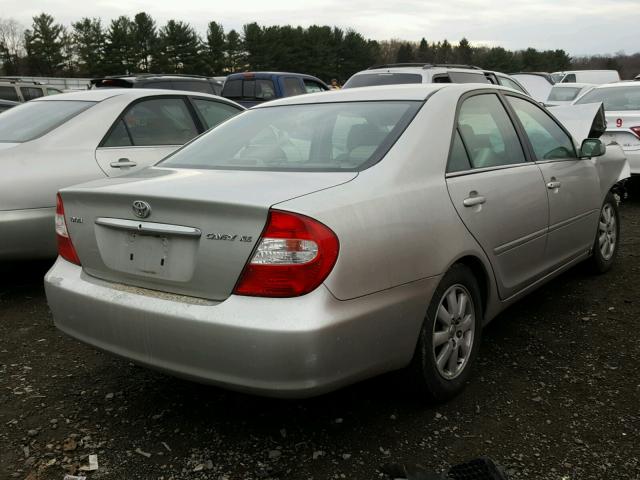 4T1BE30K63U136185 - 2003 TOYOTA CAMRY LE SILVER photo 4