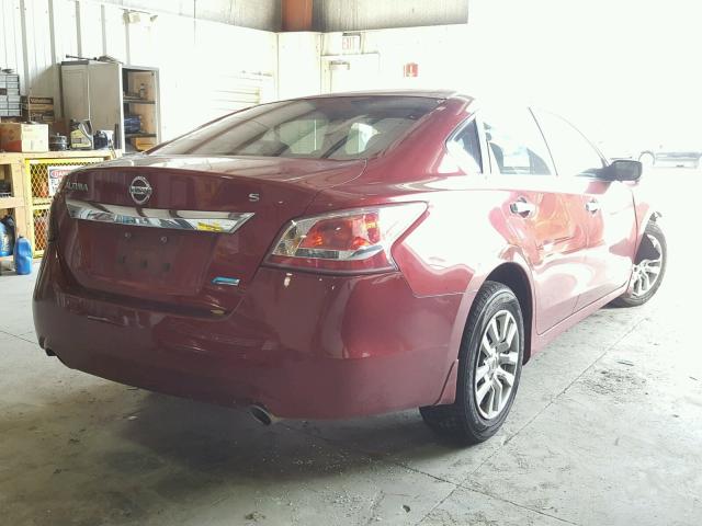 1N4AL3AP3DN428037 - 2013 NISSAN ALTIMA 2.5 RED photo 4