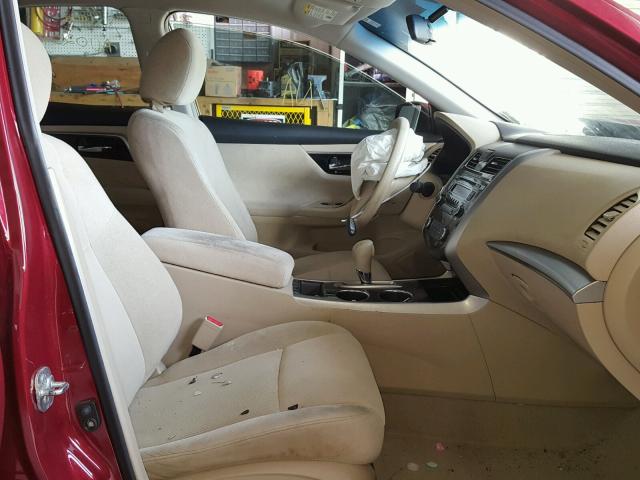 1N4AL3AP3DN428037 - 2013 NISSAN ALTIMA 2.5 RED photo 5