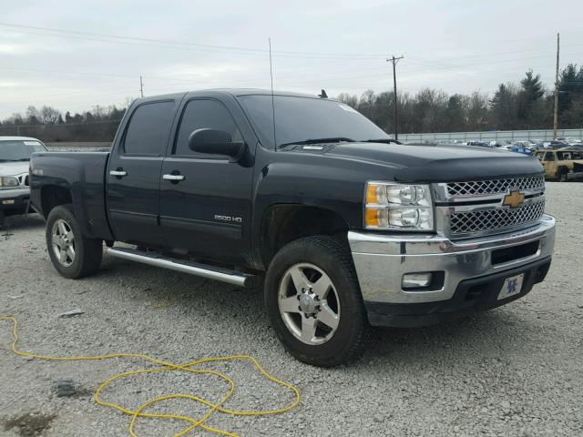 1GC1KYC81BF172441 - 2011 CHEVROLET SILVERADO BLACK photo 1