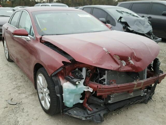 3LN6L2LU2GR613030 - 2016 LINCOLN MKZ HYBRID RED photo 1