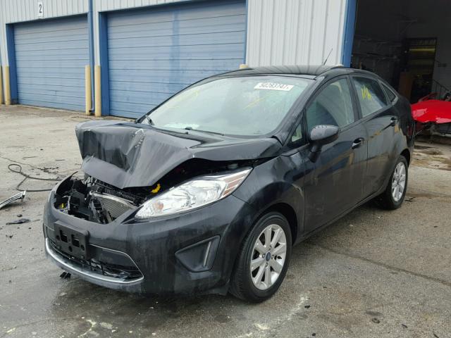 3FADP4BJ0BM193461 - 2011 FORD FIESTA SE BLACK photo 2