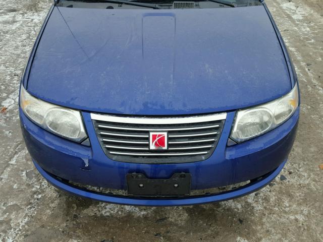 1G8AJ55F86Z201381 - 2006 SATURN ION LEVEL BLUE photo 7