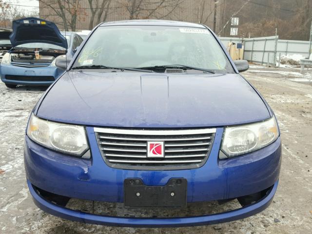 1G8AJ55F86Z201381 - 2006 SATURN ION LEVEL BLUE photo 9