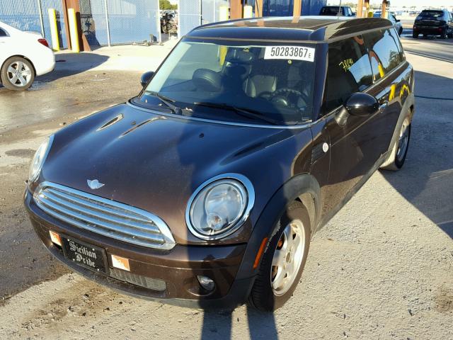 WMWML335X9TX33277 - 2009 MINI COOPER CLU BROWN photo 2