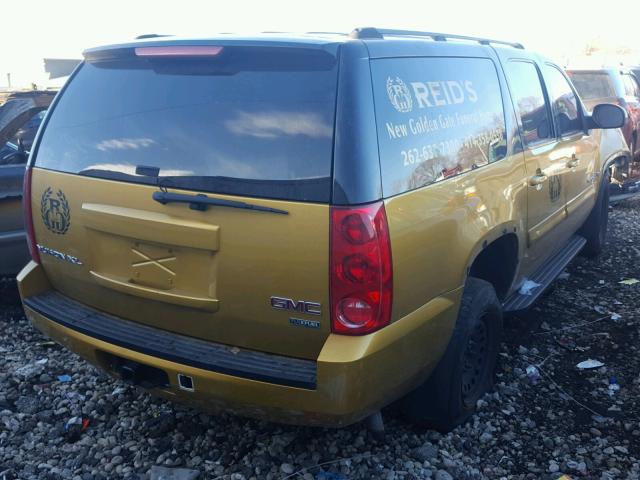 1GKFK16317J268673 - 2007 GMC YUKON XL K GOLD photo 4