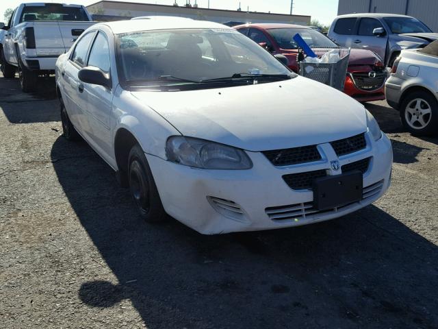 1B3EL36X24N185696 - 2004 DODGE STRATUS SE WHITE photo 1