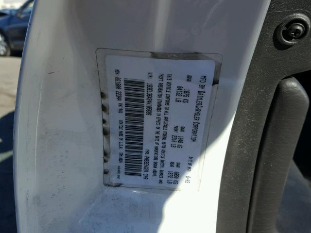 1B3EL36X24N185696 - 2004 DODGE STRATUS SE WHITE photo 10