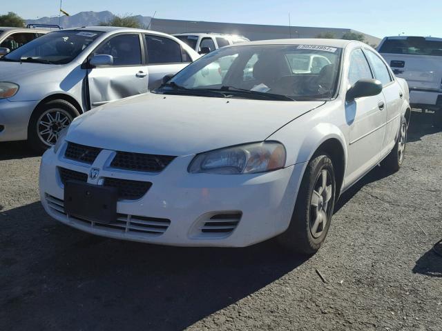 1B3EL36X24N185696 - 2004 DODGE STRATUS SE WHITE photo 2