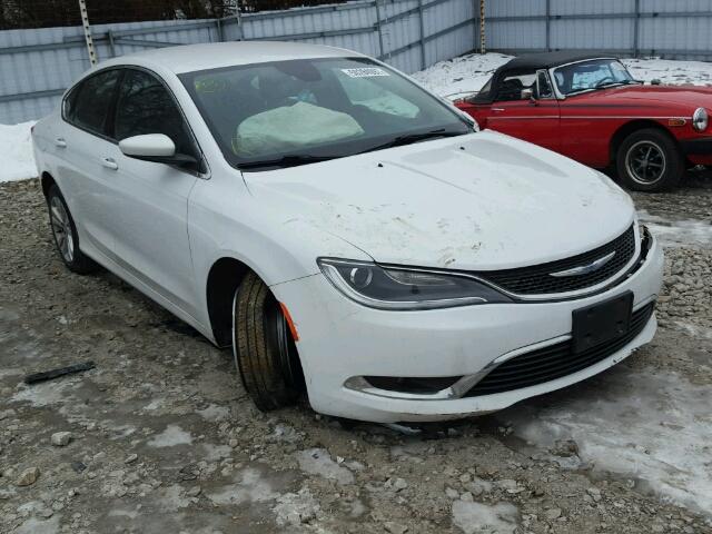 1C3CCCAB9FN623896 - 2015 CHRYSLER 200 LIMITE WHITE photo 1