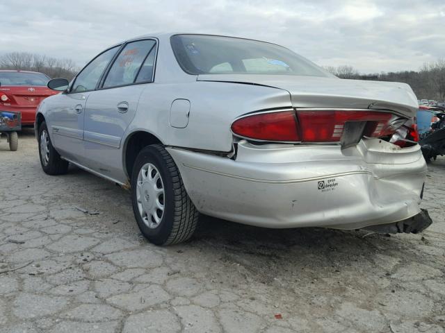 2G4WS52J111319786 - 2001 BUICK CENTURY CU SILVER photo 3