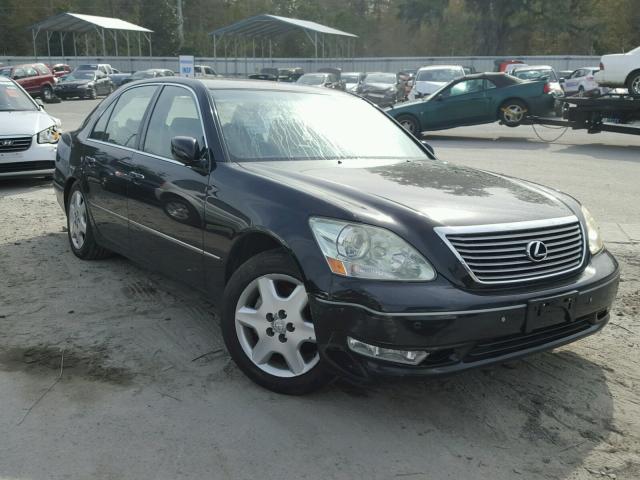 JTHBN36F640125595 - 2004 LEXUS LS 430 BLACK photo 1