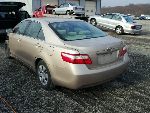 4T1BE46K39U352372 - 2009 TOYOTA CAMRY BASE TAN photo 3