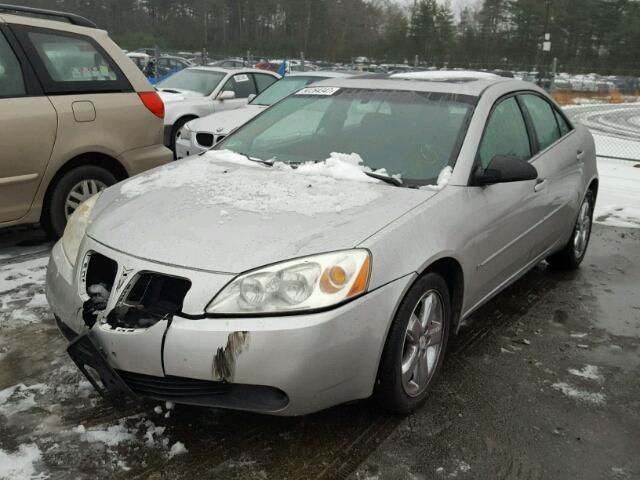 1G2ZH58N674211997 - 2007 PONTIAC G6 GT SILVER photo 2