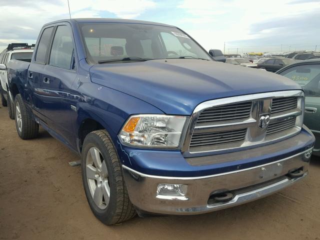 1D7RV1GT3AS182982 - 2010 DODGE RAM 1500 S BLUE photo 1