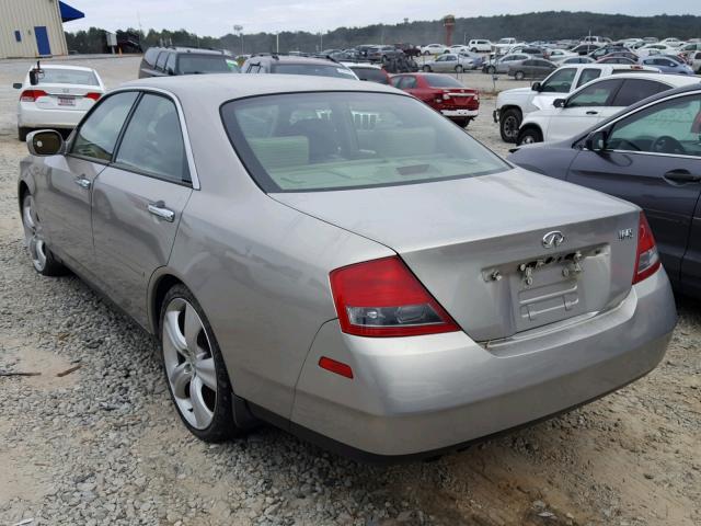 JNKAY41E94M401042 - 2004 INFINITI M45 GRAY photo 3