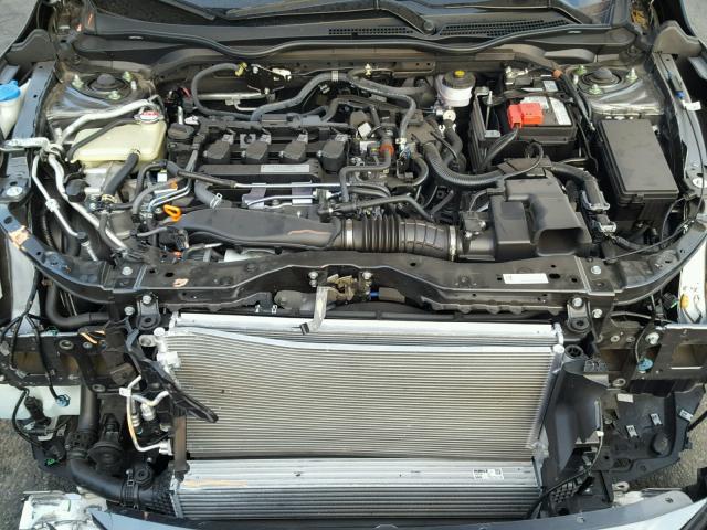 SHHFK7H5XHU425525 - 2017 HONDA CIVIC EX GRAY photo 7