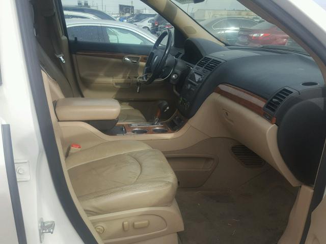 5GZER33797J123787 - 2007 SATURN OUTLOOK SP თეთრი ფოტო 5