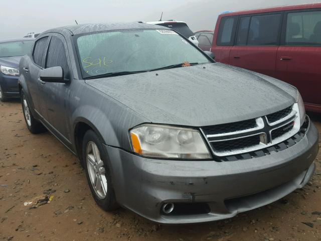 1C3CDZCG4DN682084 - 2013 DODGE AVENGER SX GRAY photo 1